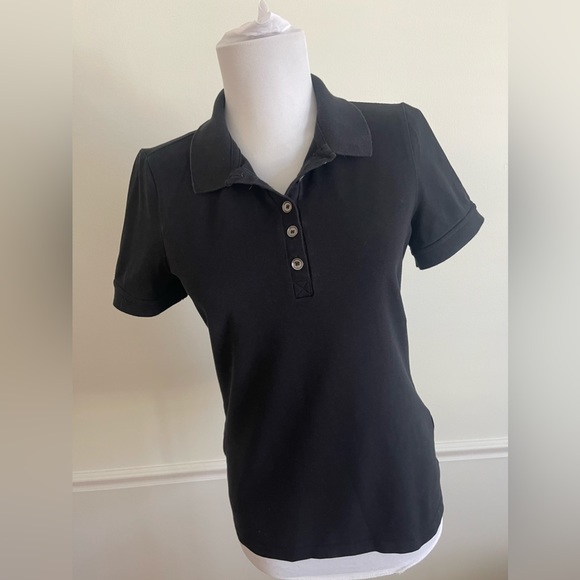 Burberry Tops - Burberry Brit Black Polo Shirt Unisex